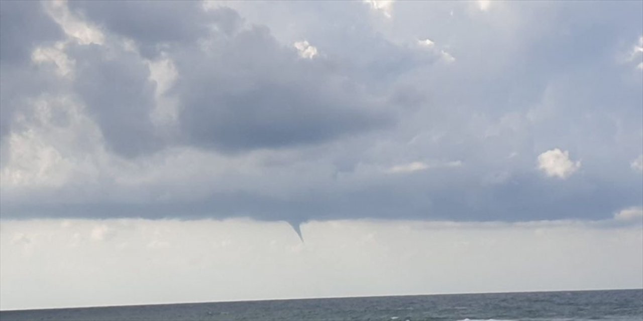 Şile'de hortum oluştu