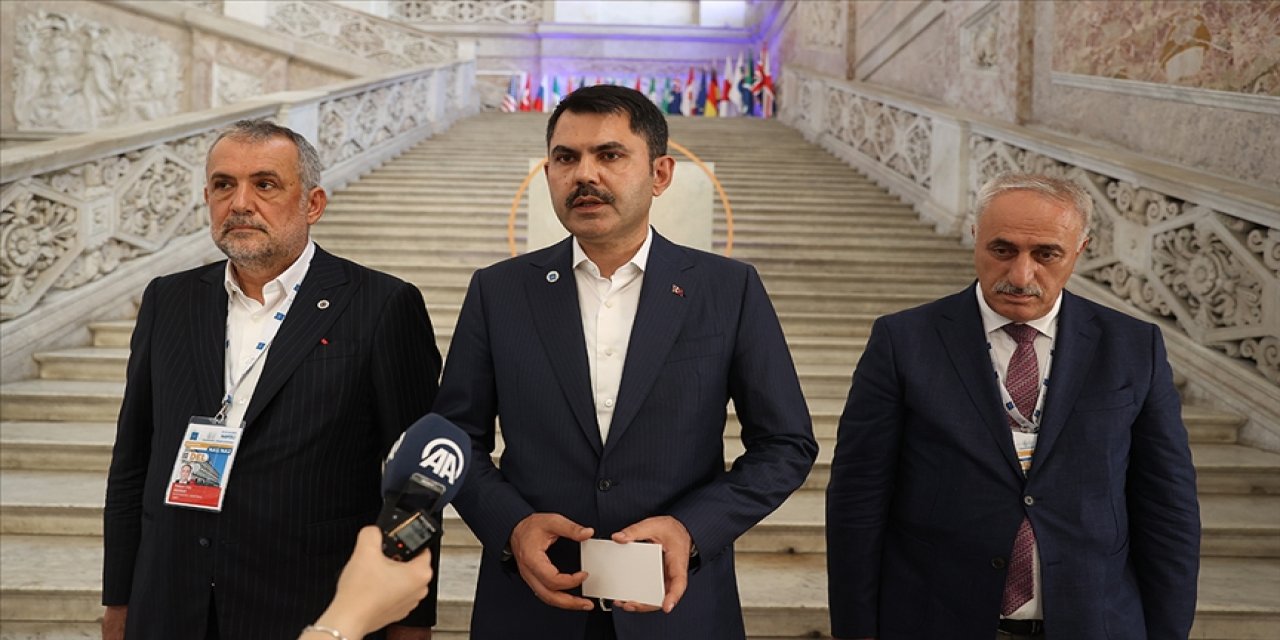 Çevre ve Şehircilik Bakanı Kurum, Londra Çevre Bakanları Toplantısı kapsamında Alman ve Fransız heyetleriyle görüştü