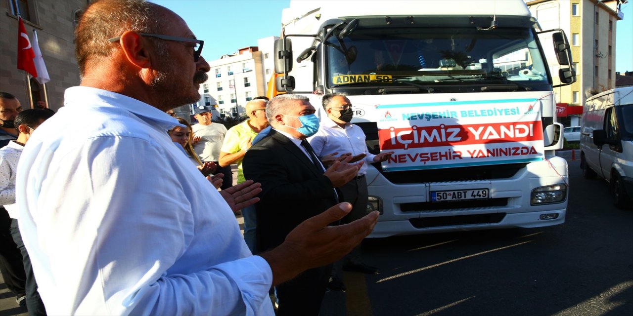 Nevşehir Belediyesinden Manavgat'a destek