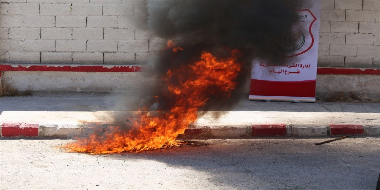 Suriye'nin kuzeyinde 100 bin uyuşturucu hap ele geçirildi