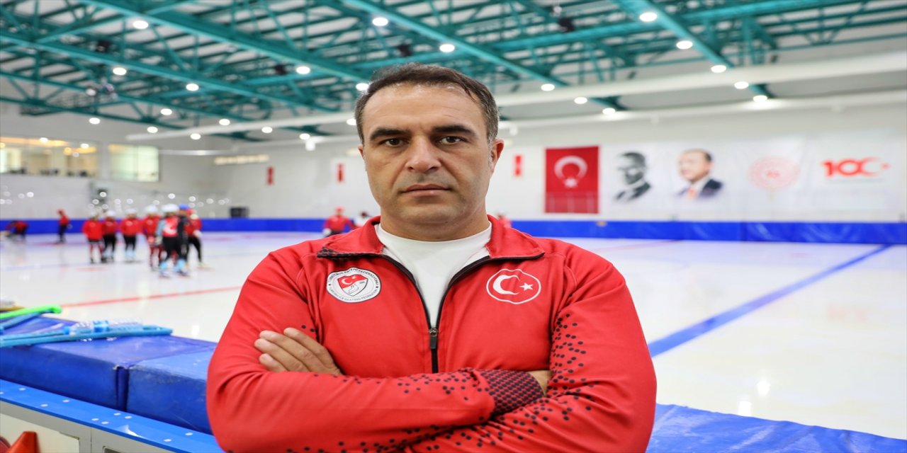 Short Track Milli Takım sporcuları Samsun'da kampa girdi