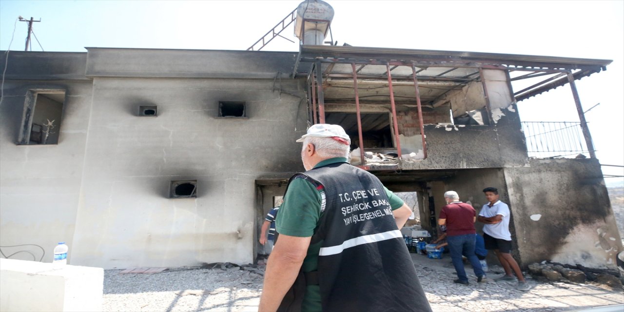 Çevre ve Şehircilik Bakanlığı Manavgat'ta hasar tespit çalışmalarını sürdürüyor