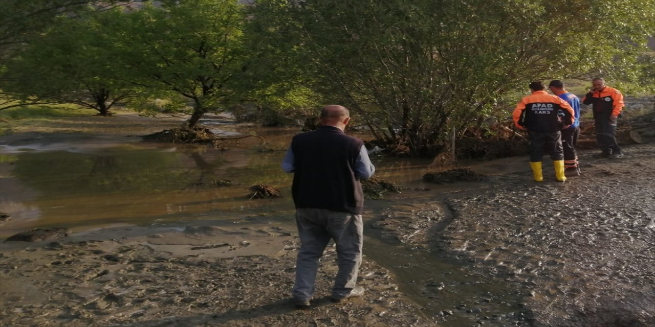 Kars'ta sel sularına kapılan kadın ölü bulundu