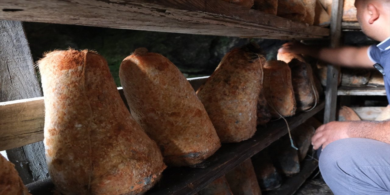 Mersin'de obruk peynirleri olgunlaşması için mağaralara konulmaya başlandı