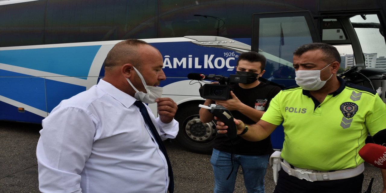 Çorum'da şehirler arası otobüslere sıkı denetim