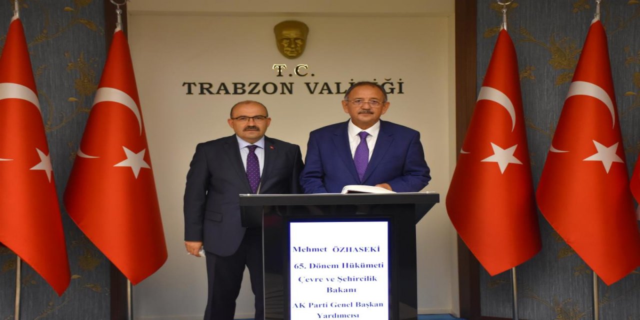 AK Parti Genel Başkan Yardımcısı Özhaseki, Trabzon'da açıklamalarda bulundu