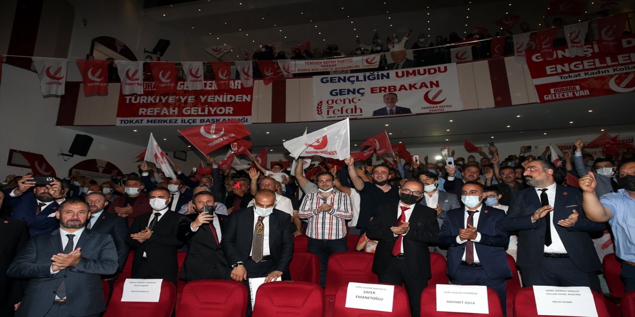 Yeniden Refah Partisi Genel Başkanı Fatih Erbakan, Tokat'ta konuştu