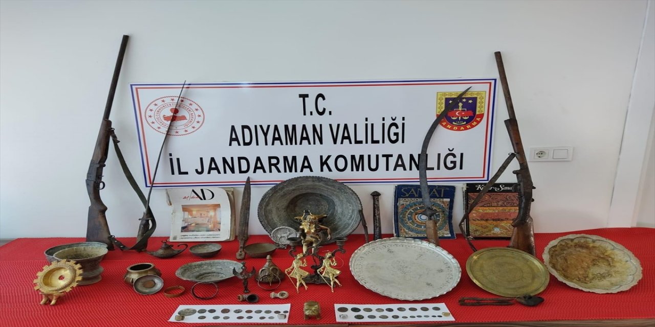 Adıyaman'da tarihi eser operasyonu