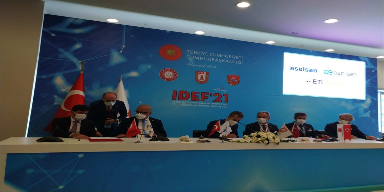 Eti Maden'in ürettiği lityum karbonat ASPİLSAN bataryalarında kullanılacak