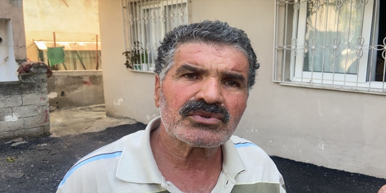 Mersin'de yangın çıkan evde hasar oluştu