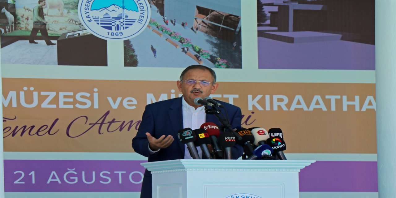 AK Parti Genel Başkan Yardımcısı Mehmet Özhaseki, Kayseri'de konuştu
