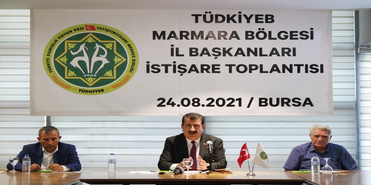 TÜDKİYEB Genel Başkanı Nihat Çelik, Bursa'da birlik başkanlarıyla bir araya geldi