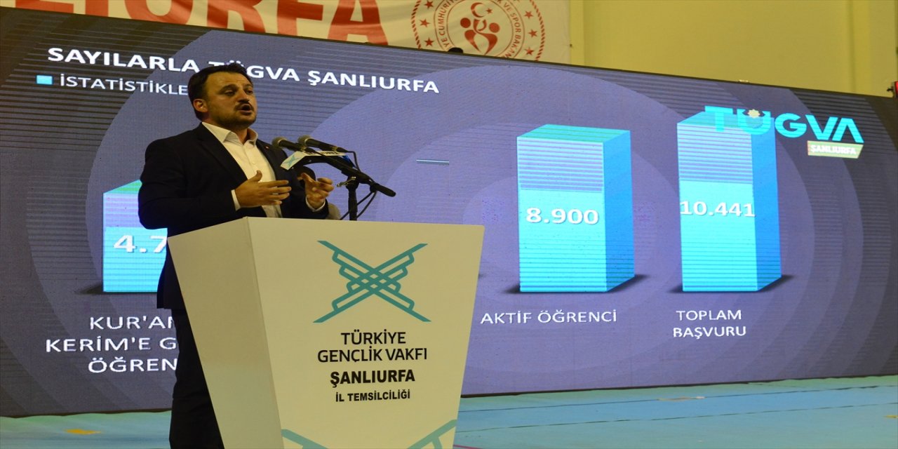 Şanlıurfa'da TÜGVA Yaz Okulu Kapanış Töreni düzenlendi