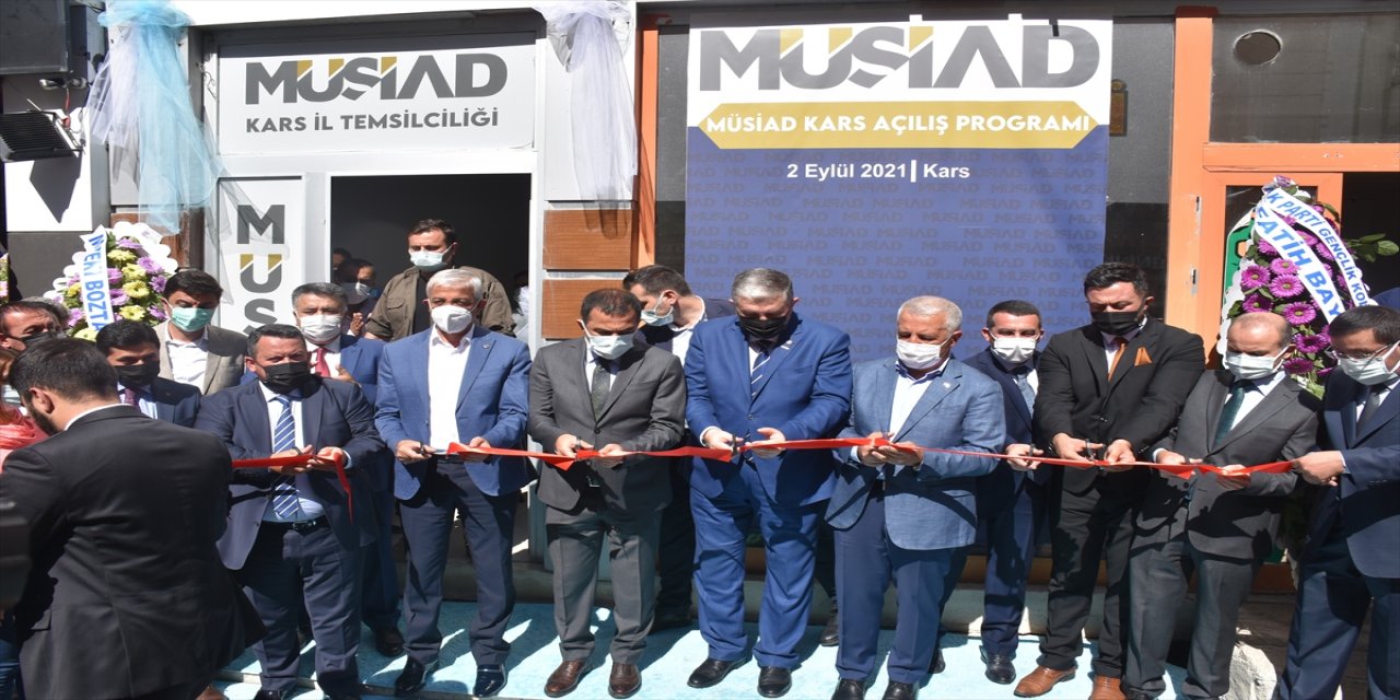 MÜSİAD Kars şubesinin yeni hizmet binası açıldı