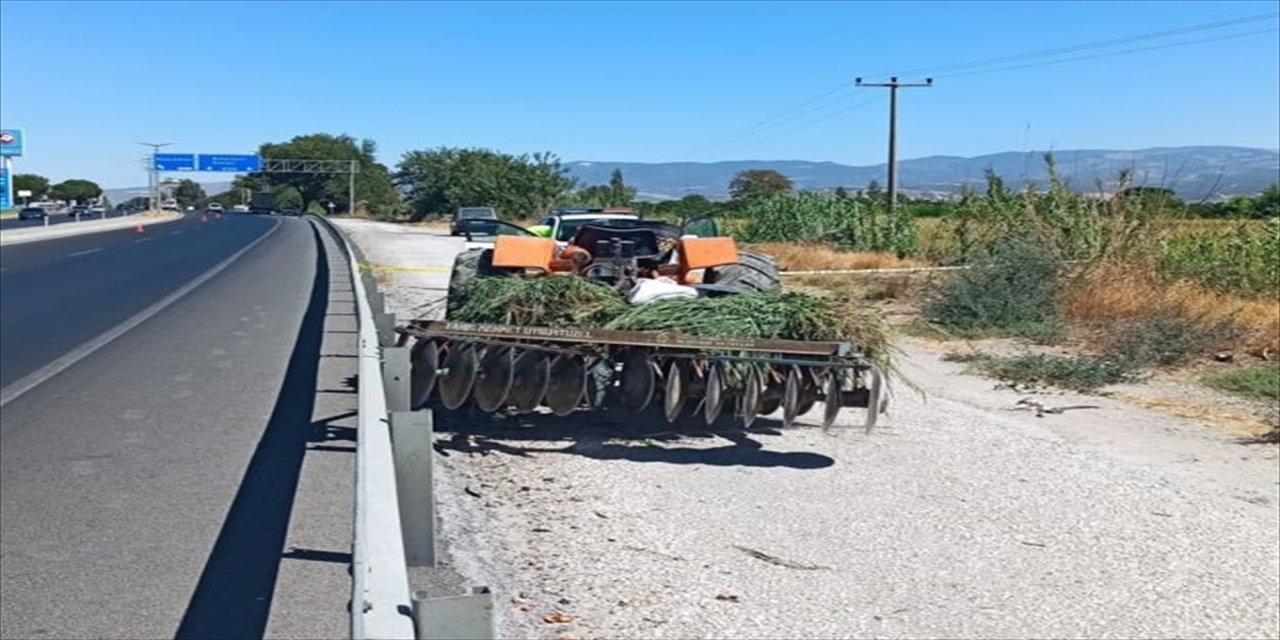 Aydın'da traktörden düşen kişi hayatını kaybetti