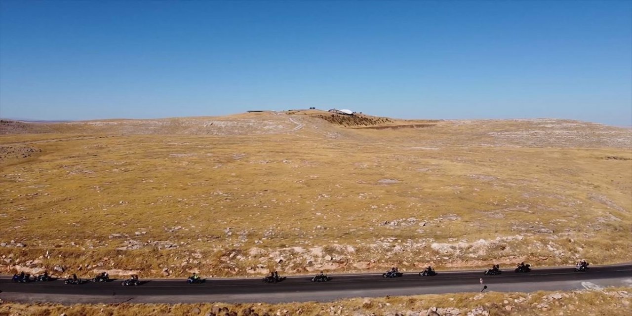 Motosiklet tutkunları Şanlıurfa'da buluştu