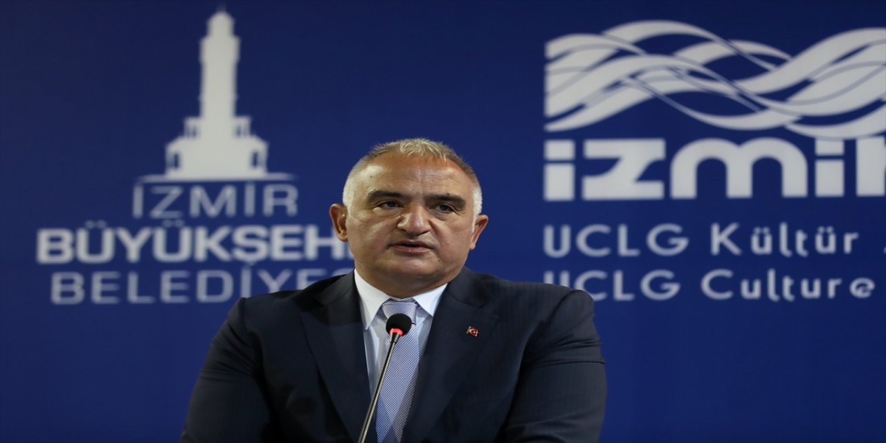 Kültür ve Turizm Bakanı Ersoy, Yerel Yönetimler Dünya Teşkilatı Kültür Zirvesi'nde konuştu