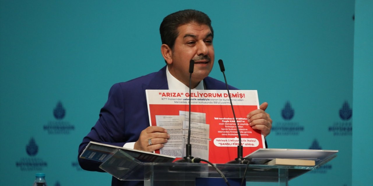 İBB Meclisi AK Parti Grup Başkanvekili Tevfik Göksu İETT otobüslerindeki arızaları değerlendirdi