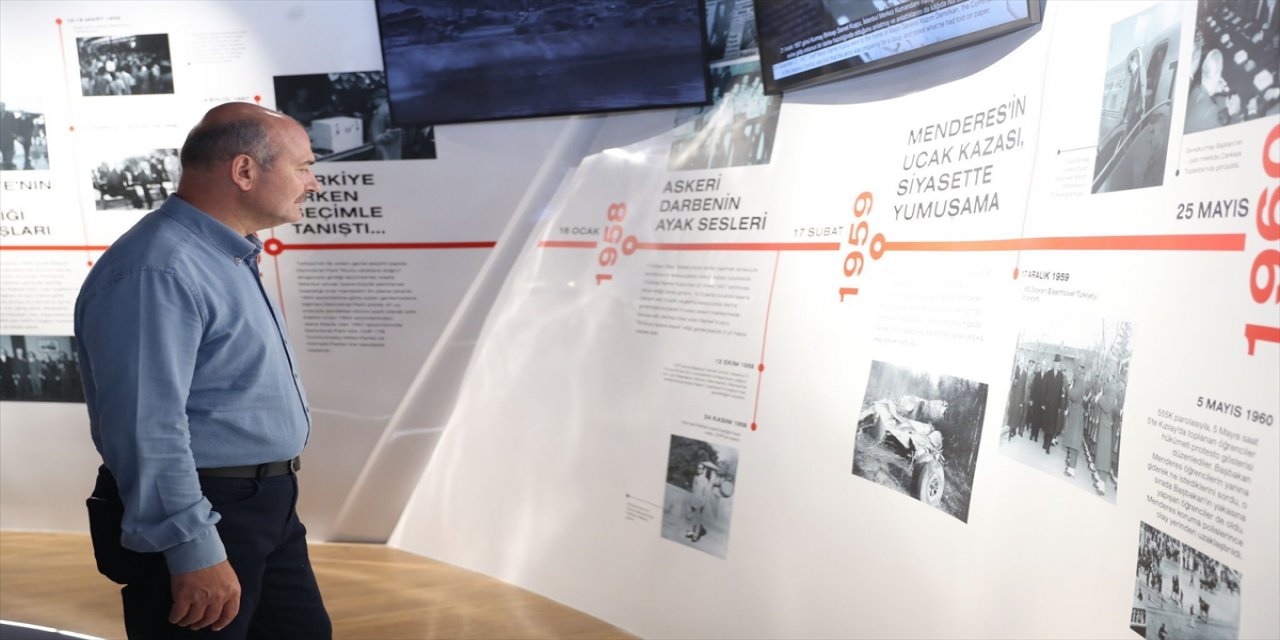 İçişleri Bakanı Soylu'dan "Yassıada" paylaşımı