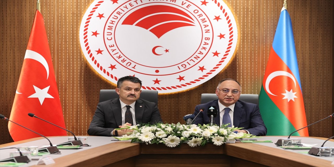 Türkiye ile Azerbaycan arasında gıda güvenliği konusunda 4 anlaşma imzalandı