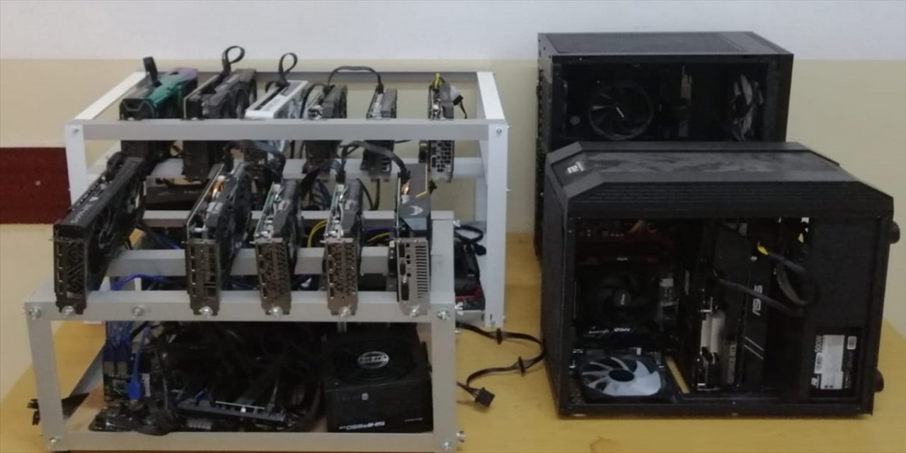 Bolu'da "kripto para" operasyonunda 3 zanlı yakalandı