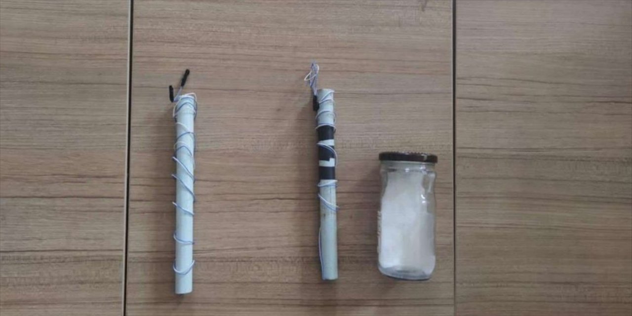 Karabük'te el yapımı patlayıcı madde bulunan iş yeri çalışanı yakalandı