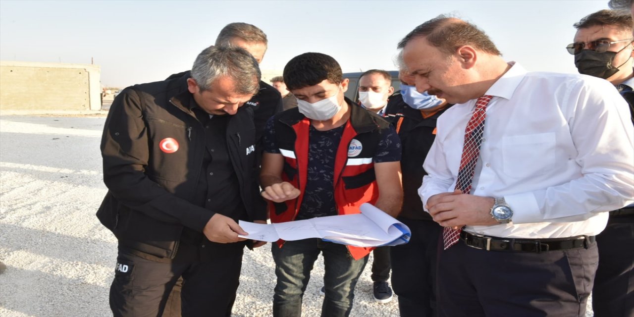 AFAD Başkanı Yunus Sezer, Şanlıurfa ve Tel Abyad'da temaslarda bulundu