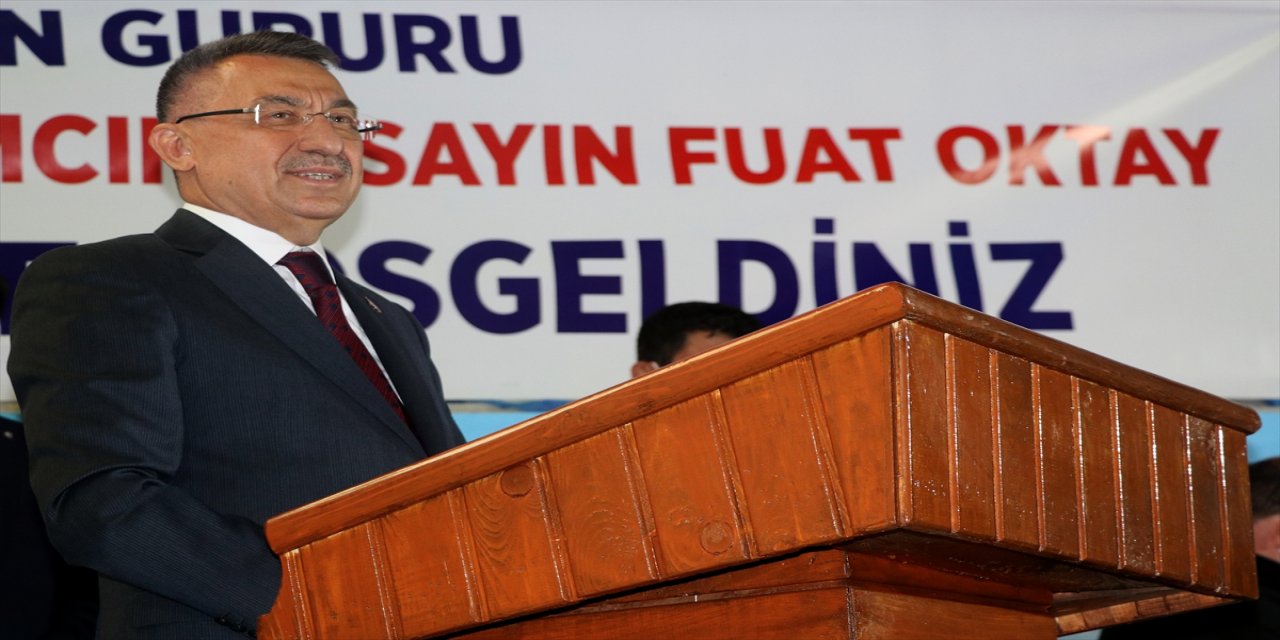 Cumhurbaşkanı Yardımcısı Oktay, Lavanta Adası'nda hasada katıldı