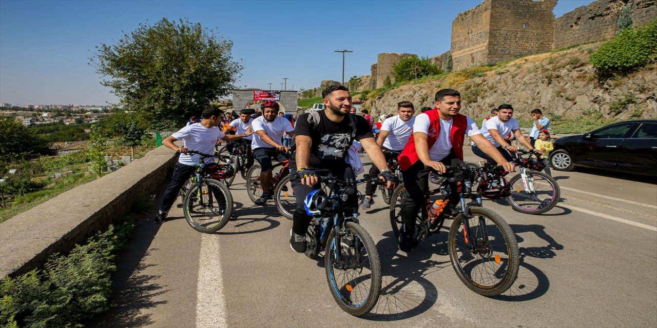 Diyarbakır'da "sağlıklı yaşam" için tarihi mekanlarda yürüyüş