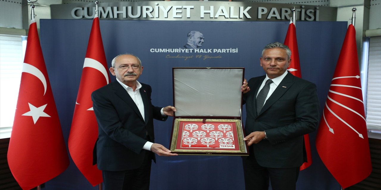 CHP Genel Başkanı Kemal Kılıçdaroğlu, TÜRSAB heyetini kabul etti