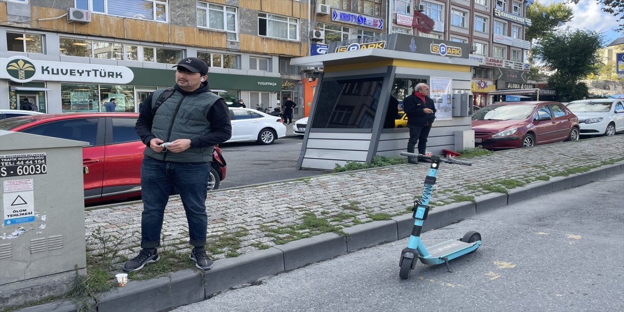 Fatih'te scooter sürücülerine yönelik uygulama yapıldı