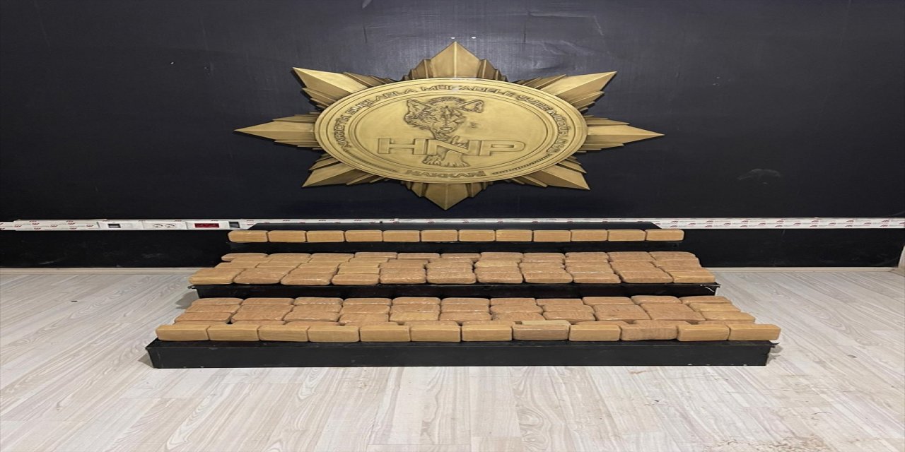 Hakkari'de 66 kilo 400 gram eroin ele geçirildi