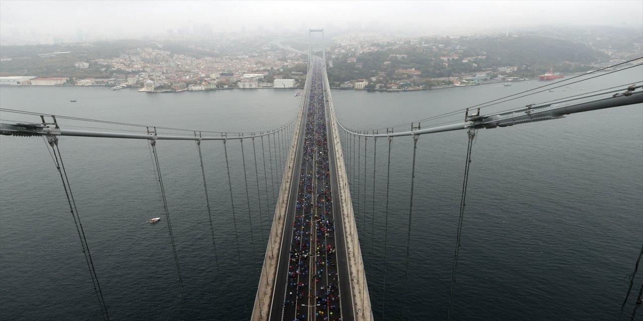 Masailer İstanbul Maratonu'nda Afrika'daki su sorununa dikkati çekti