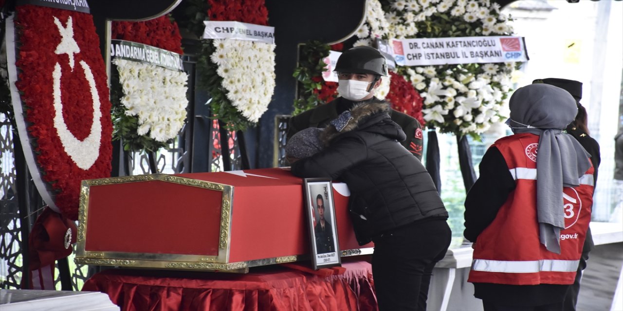 Şırnak'ta kazada şehit düşen Cihan Geçit için cenaze töreni düzenlendi