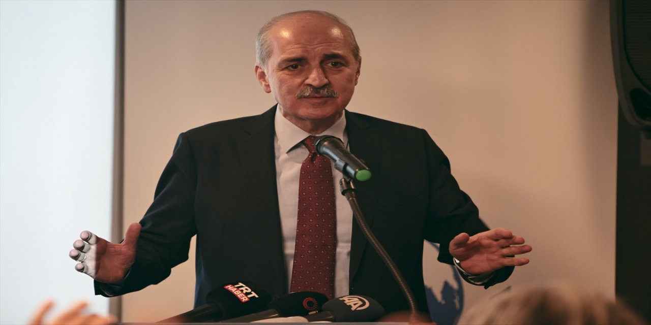 AK Parti'li Kurtulmuş Ankara'da konuştu