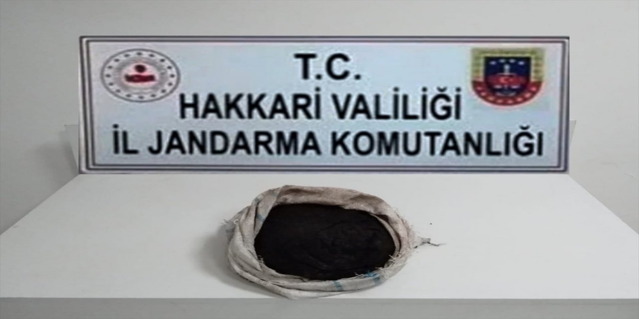 Hakkari'de 14 kilogram eroin ele geçirildi