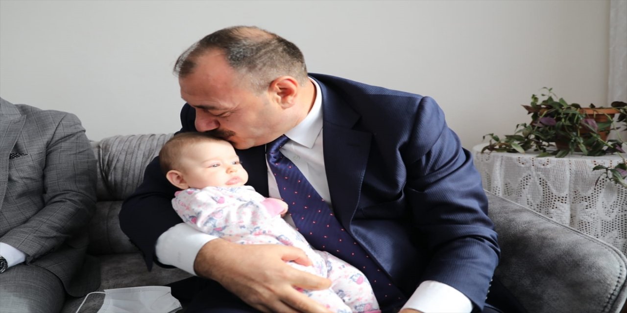 İçişleri Bakan Yardımcısı İnce'den şehit Gedik'in ailesine ziyaret