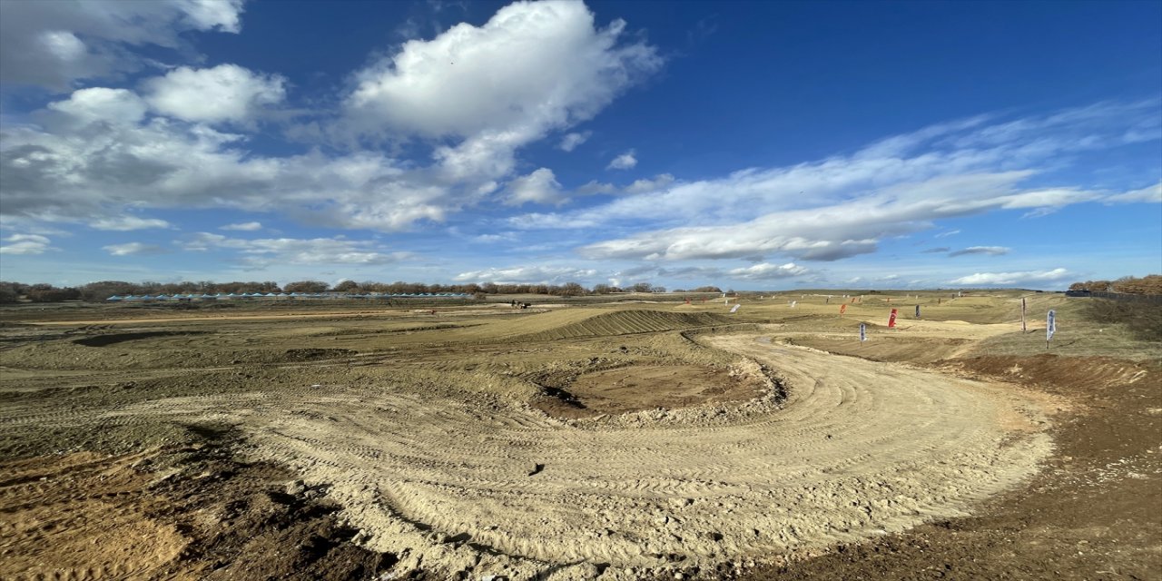 Edirne motokros pisti Türkiye Motokros Şampiyonası final yarışına hazır
