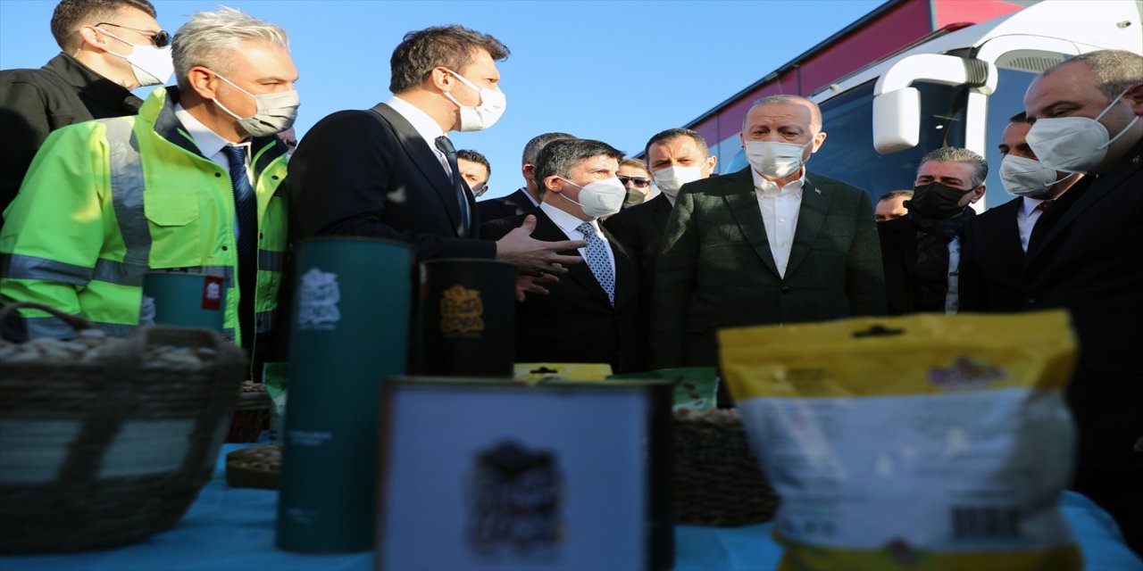 Cumhurbaşkanı Erdoğan, Lineer Metal Çinko Üretim Tesisi'ni açtı