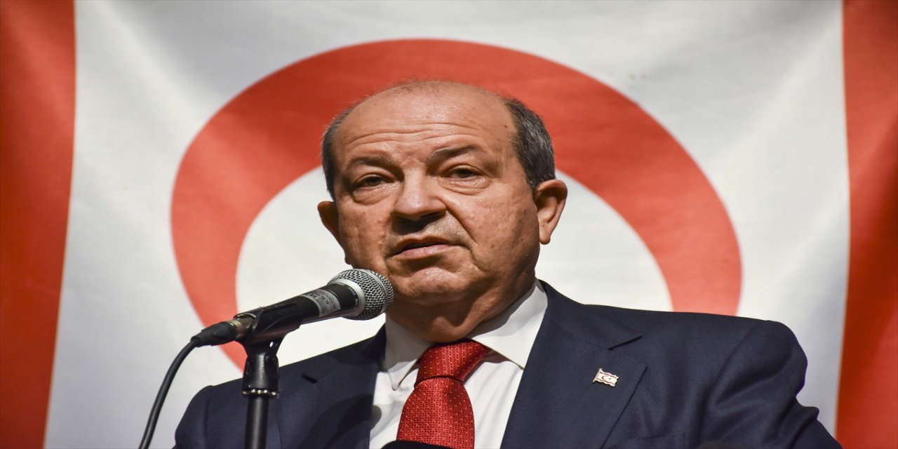 KKTC Cumhurbaşkanı Tatar, Kıbrıs'ta dayatmayla bir çözüme yanaşmayacaklarını belirtti