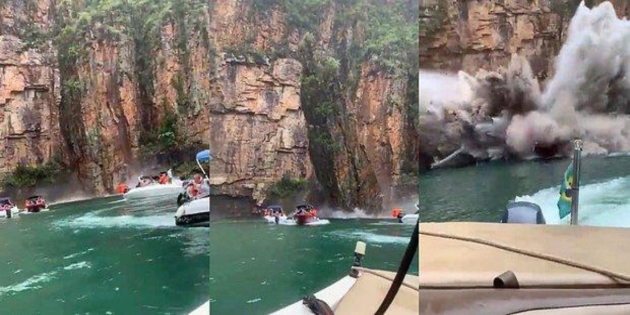 Brezilya'da kaya parçasının teknelerin üzerine düşmesi sonucu 29 turist hayatını kaybetti.