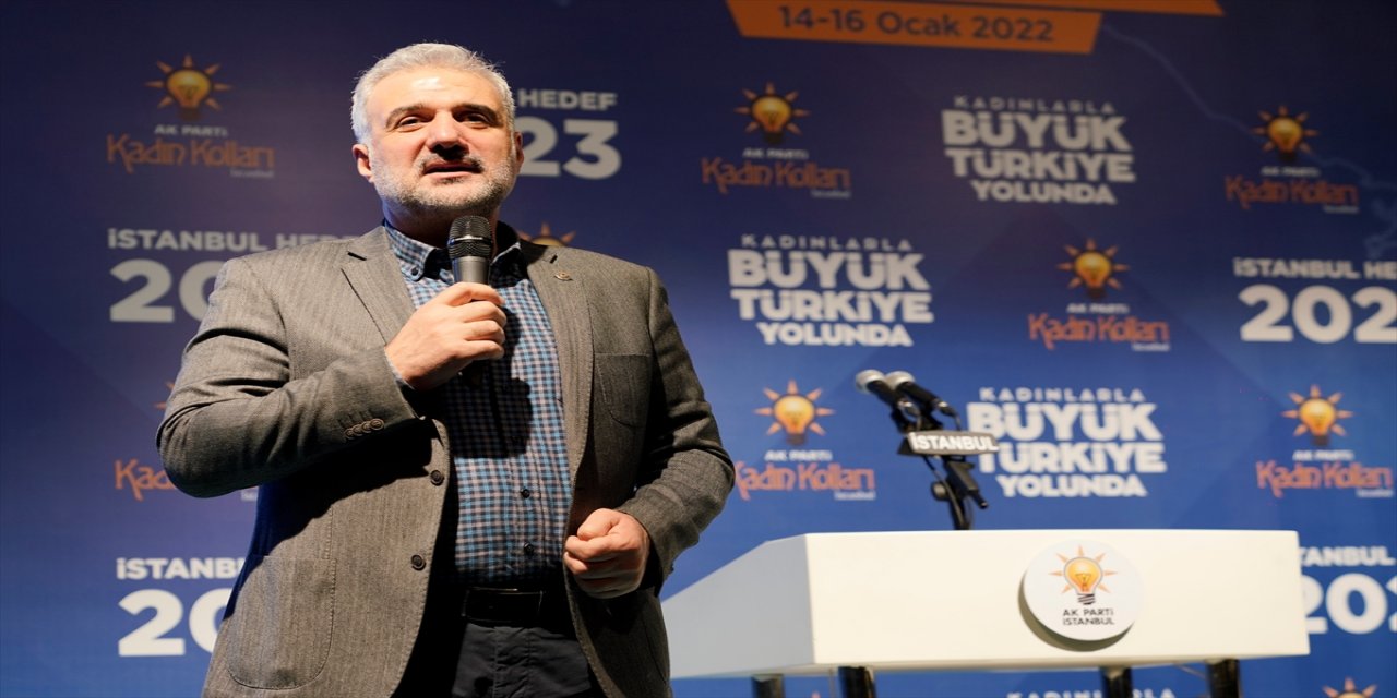 AK Parti İstanbul İl Başkanı Kabaktepe Kadın Kolları Mahalle Başkanları Toplantısı'nda konuştu