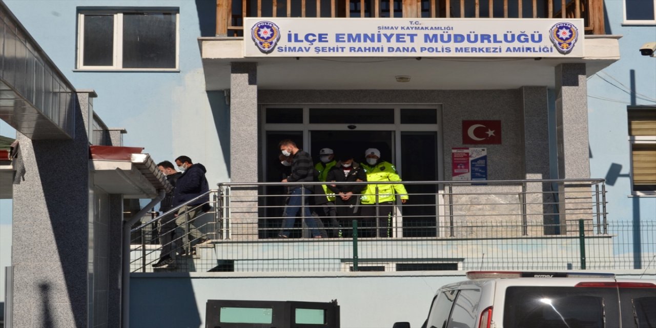 Kütahya'da motosiklet hırsızlığı operasyonunda 6 şüpheli yakalandı