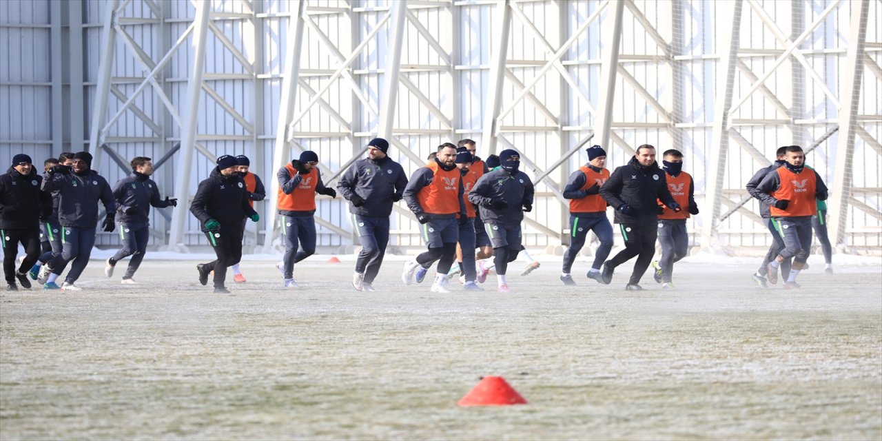 Konyaspor, GZT Giresunspor maçı hazırlıklarına devam etti