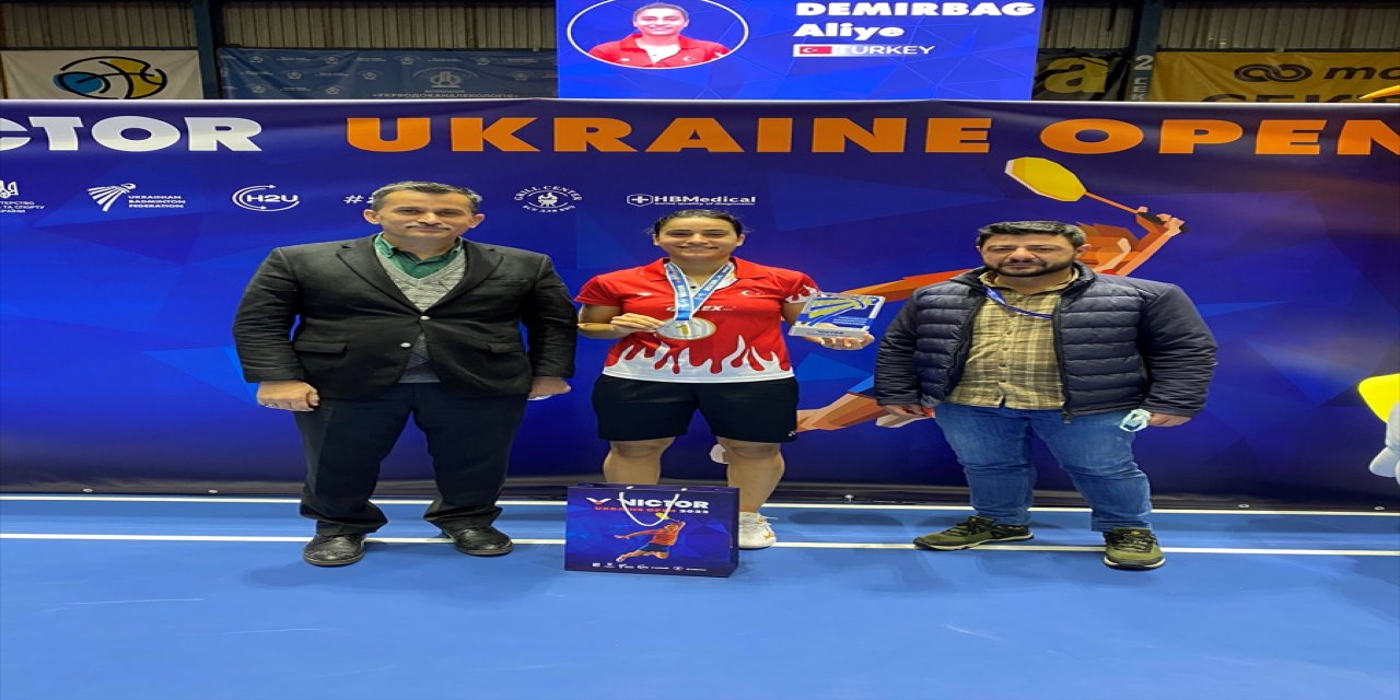 Milli badmintoncu Aliye Demirbağ, Ukrayna Açık'ta şampiyon oldu