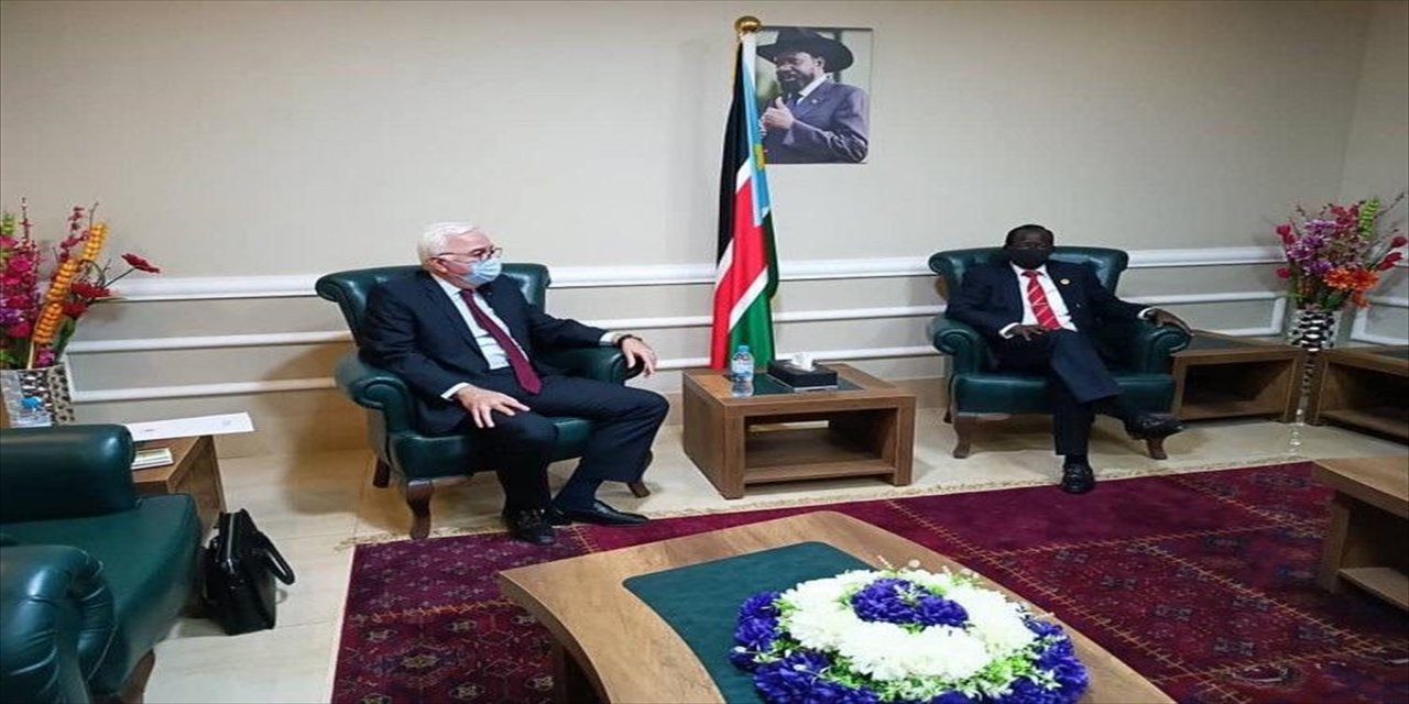 Türkiye'nin Cuba Büyükelçisi Mutaf, Güney Sudan Cumhurbaşkanı Yardımcısı Igga ile görüştü