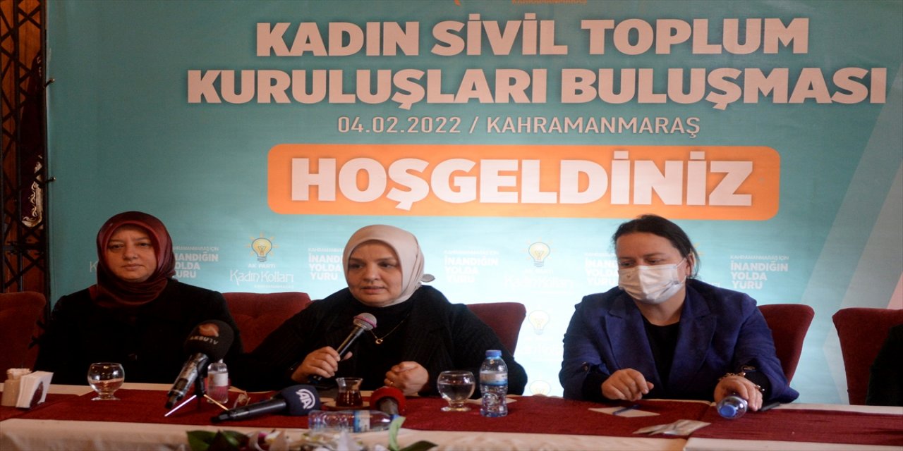 AK Parti Genel Merkez Kadın Kolları Başkanı Keşir, Kahramanmaraş'ta konuştu