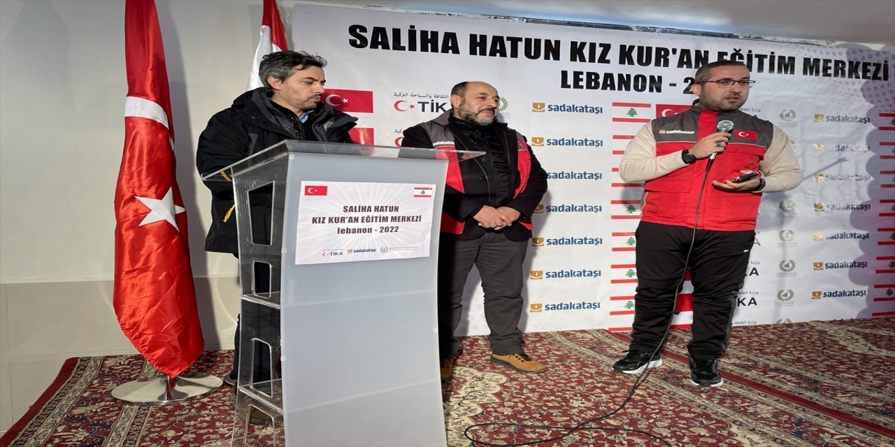 Sadakataşı Derneği TİKA iş birliğiyle Lübnan'da Kur'an eğitim merkezi açtı