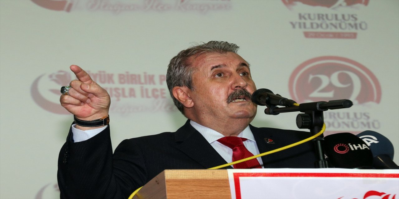 BBP Genel Başkanı Destici'den Derya Büyükuncu'ya tepki