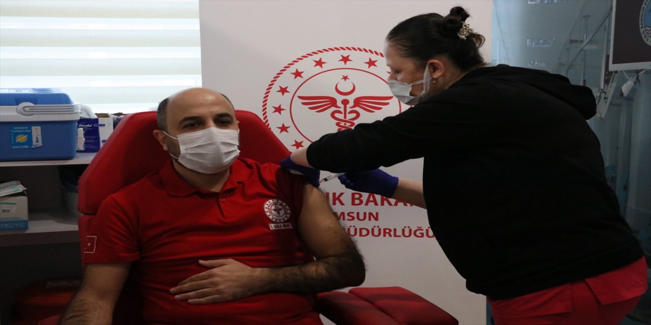 TURKOVAC Samsun'da uygulanmaya başlandı